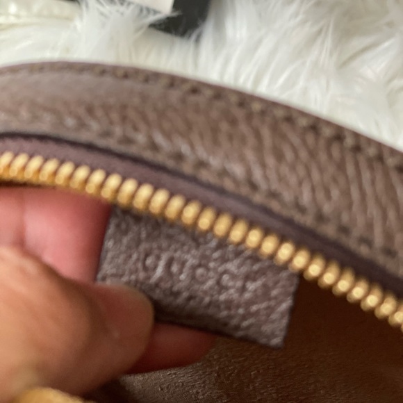 SOLD AUTHENTIC MINI OPHIDIA GG SUPREME ROUND BAG - Picture 7 of 8